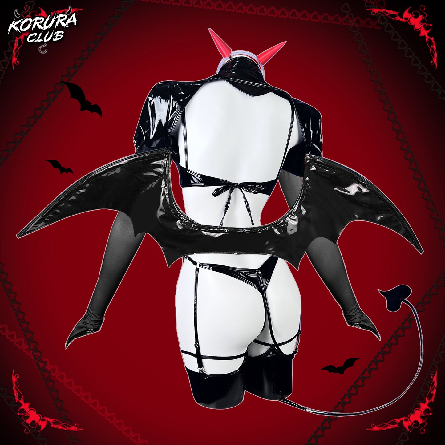 Cosplay Demonette Desire Lingerie  KO76