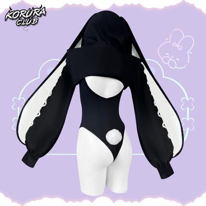 Cosplay Heart-Lock Floppy Bunny Jumpsuit KO103