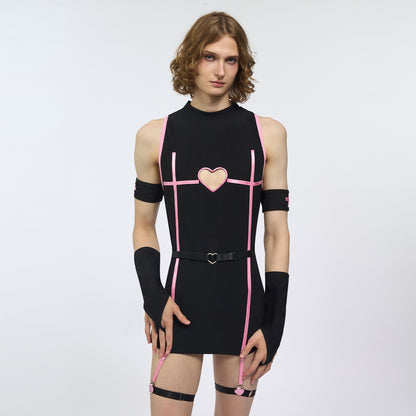Sweetheart Bunny Nurse Dress (8-Piece Set) AS49