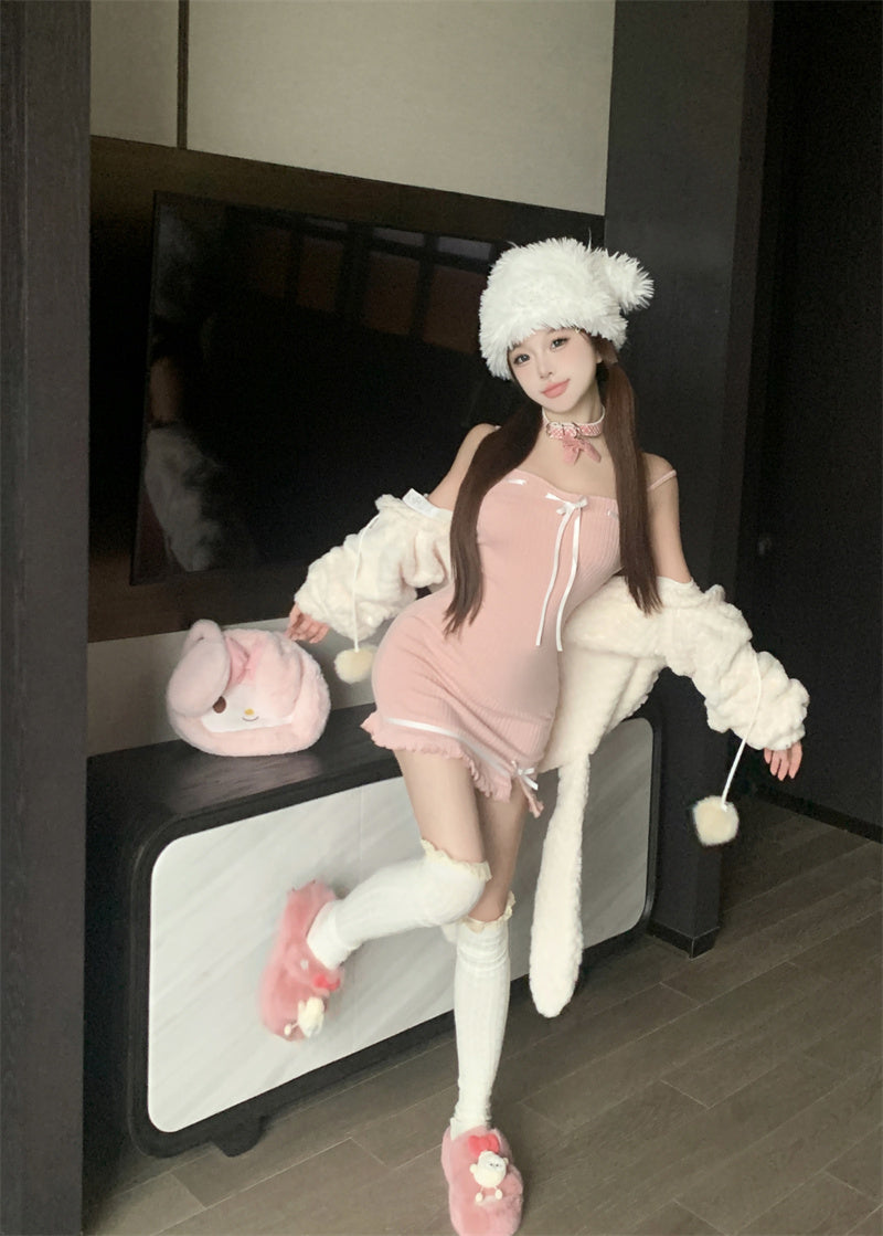 Bunny Ears Coat + Dress PA10012