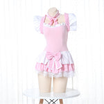 Butterfly collar pink Lolita PL53530