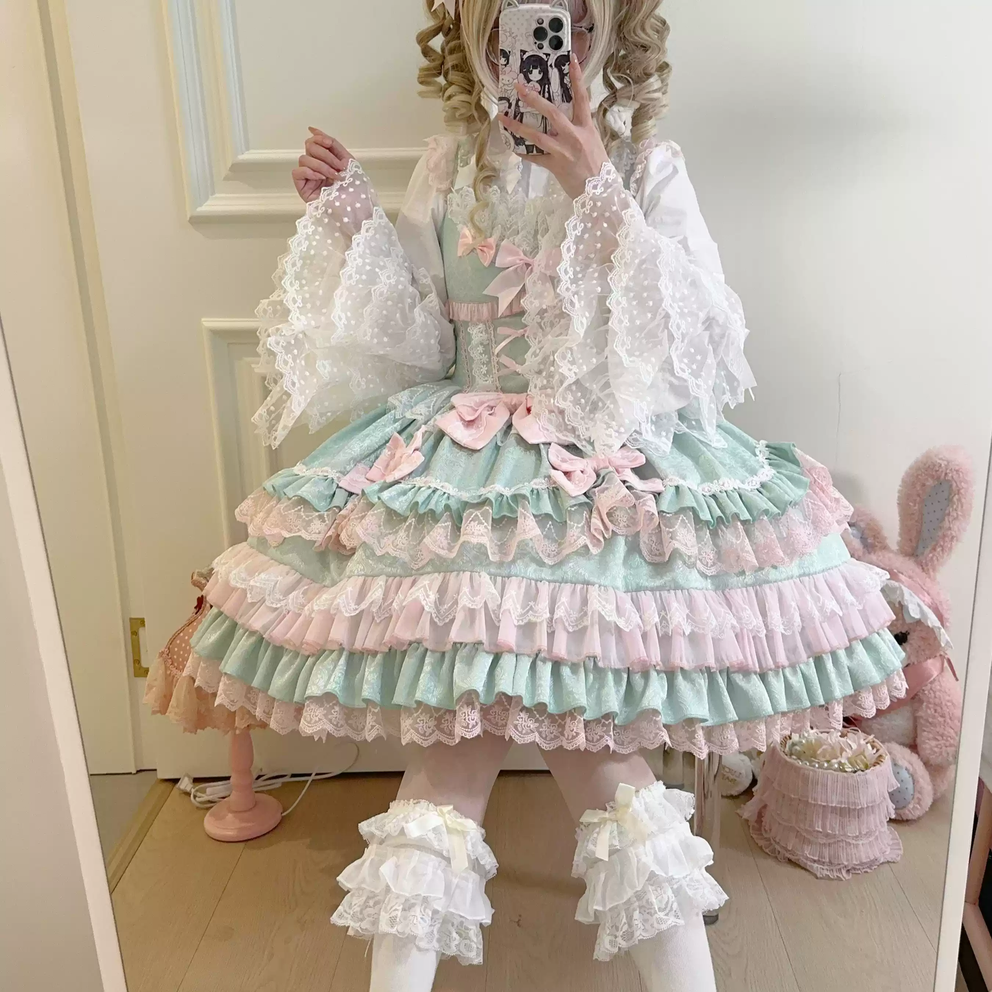 Sweet jsk suspender dress PA20115