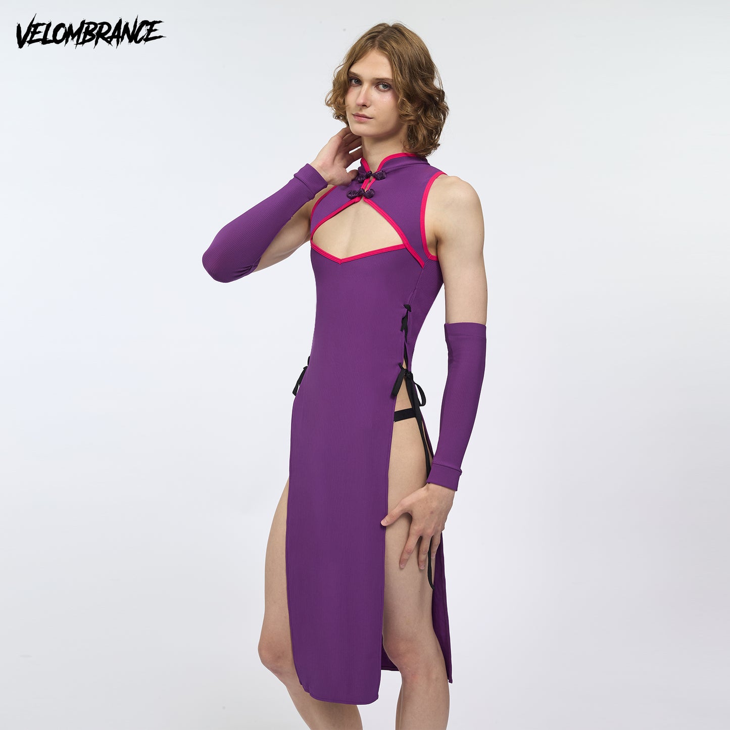 Dragon Demon Cheongsam (4-Piece Set） AS57