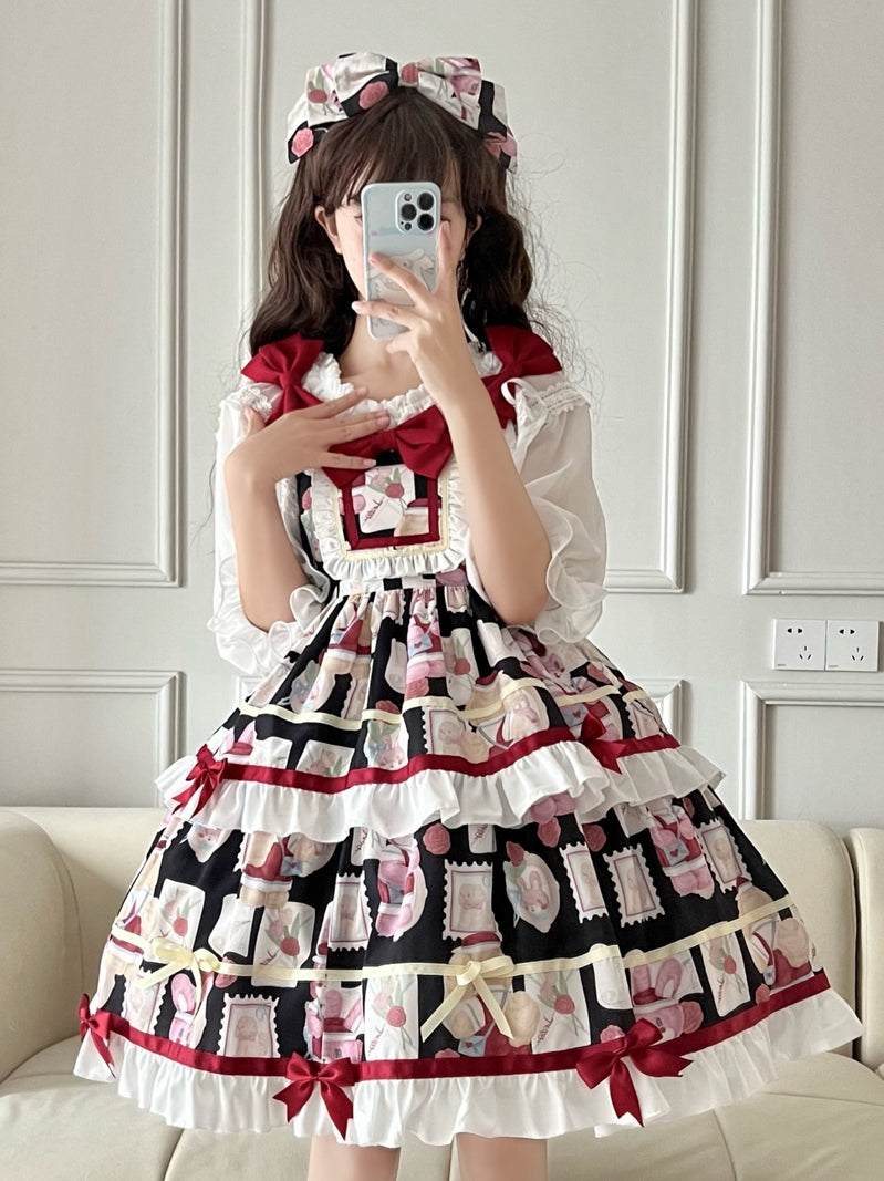 jsk lolita cake skirt PL53300