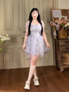 French mesh dress PL53394