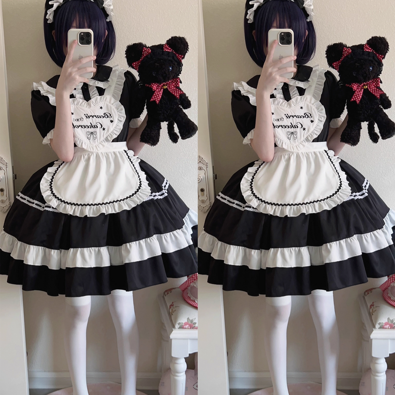 Cute maid op dress PL53747