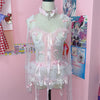 Y2k Lace Bow Suit PA10155