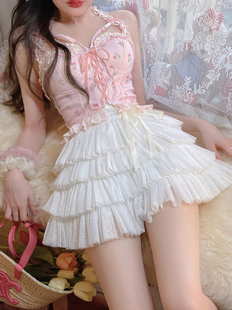 Ballet Mesh Tutu Skirt PL53169