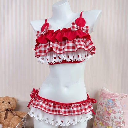 Lace cute swimsuit PA20071
