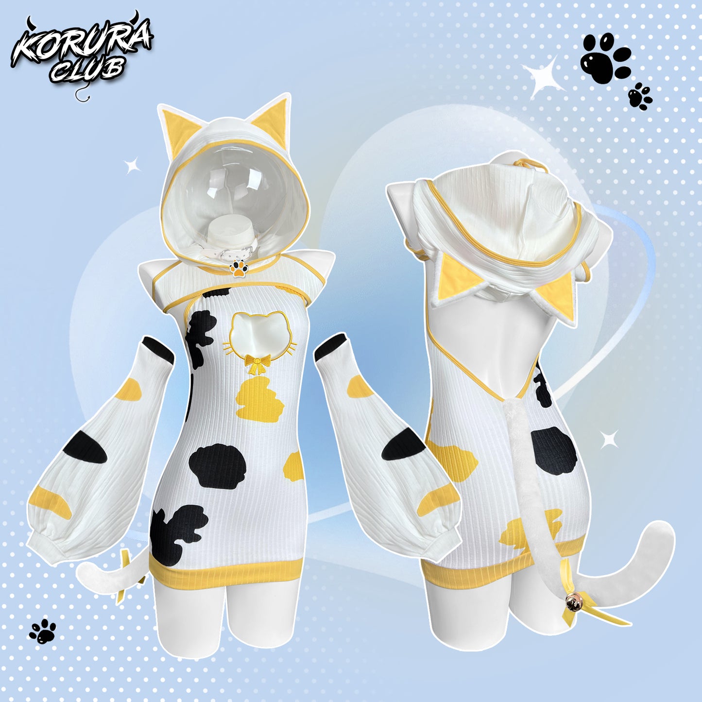 Cosplay Cute Tabby Cat Costume KO92