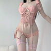 SWEET LACE UNIFORM SUIT PA10069