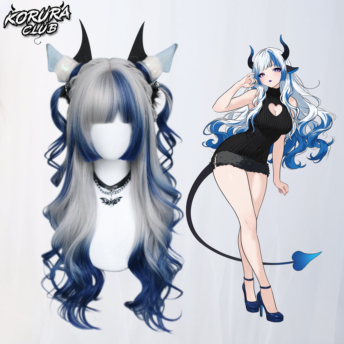 KORURACLUB-PRE SALE Korura Original Wig #008 – AkaiYoru Hime