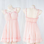 Pink Chiffon Dress PL53543