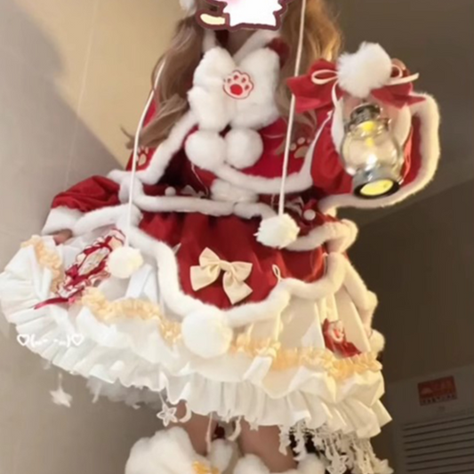 Christmas festive lolita dress PA20290