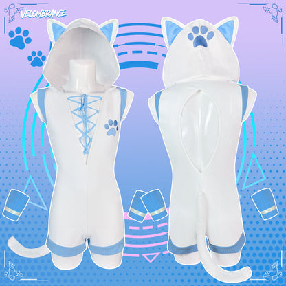 Cat bodysuit (3-Piece Set） AS43
