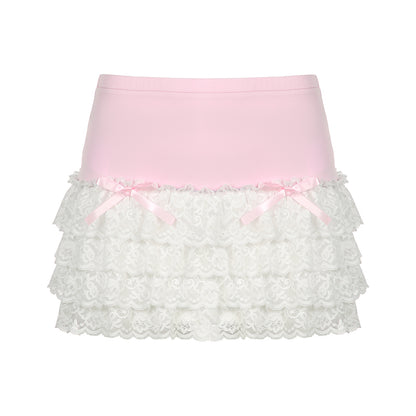 Sweet Bow Lace Suit PA10128
