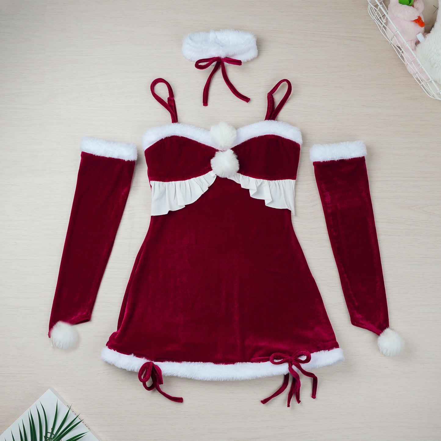 Plush Christmas Dress PA10203