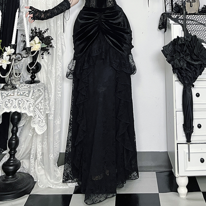 Gothic Dark Duchess Party Dress PA20207