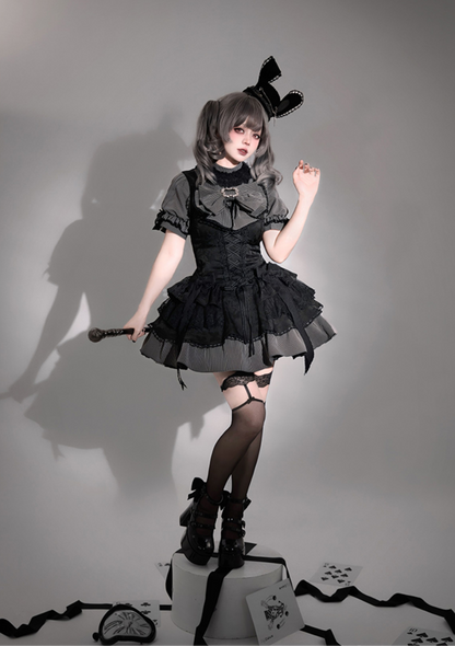 Gothic Puff Sleeve Cake Lolita PA20299