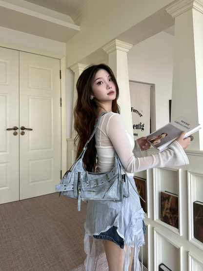 Retro Hot Girl Motorcycle Bag PA20179