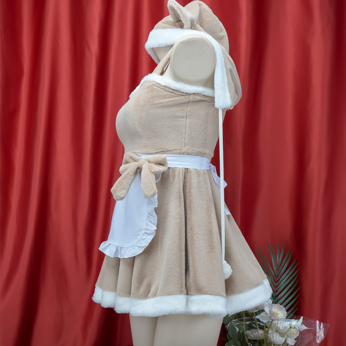 Strap Bear Maid Dress PL53697