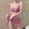 Pink sexy bikini set PL53754