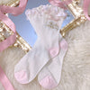 French Butterfly Lace Socks PL53345