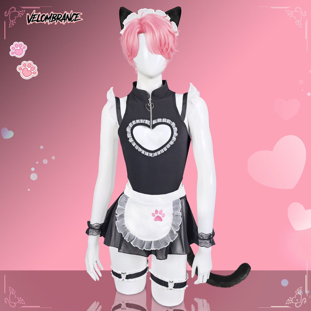 Pre-Order Heart Cat Butler AS67 (6-Piece Set)