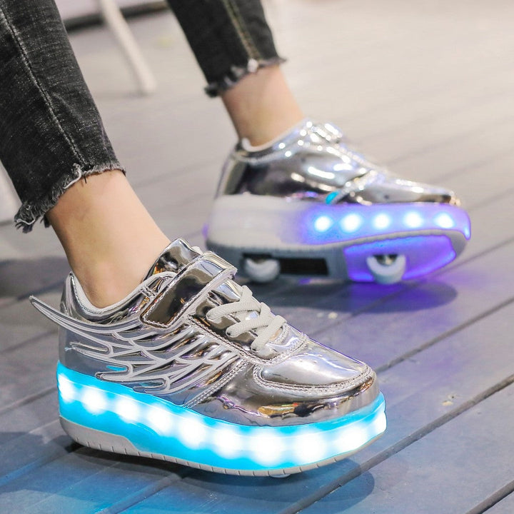 LUMINOUS ROLLER SKATES PL53209