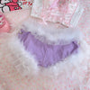 Purple Y2K Lace Shorts PA10075