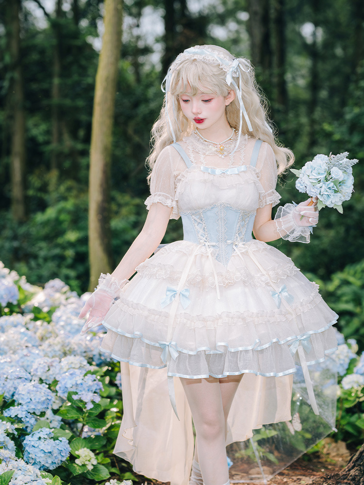 Cute JSK suspender skirt PA20186