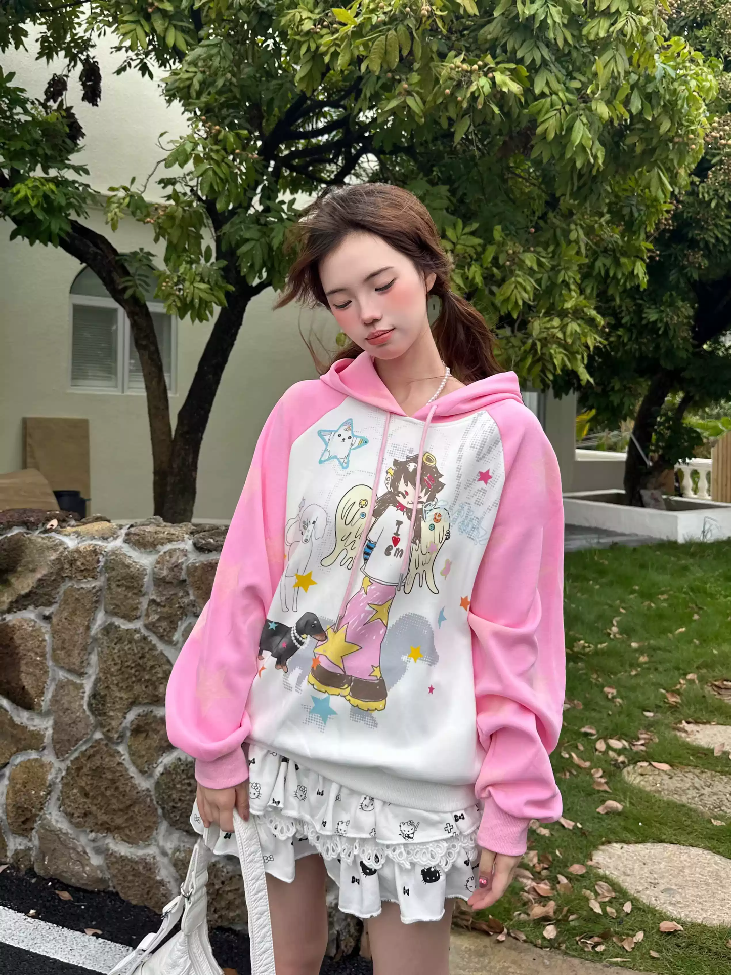 Y2K Star Cartoon Hoodie PA20260