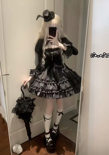 Gothic lolita little witch skirt PA20298
