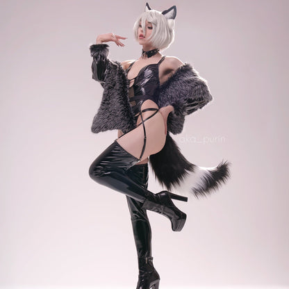 Only $9.99 – Limited to 30 Sets   Raccoon Shawl KO88