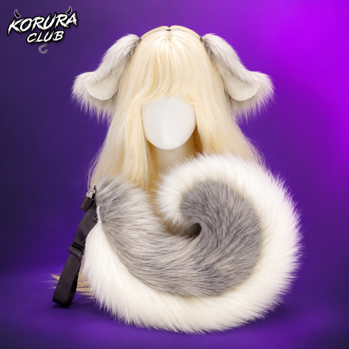 Dog Ears and Tail Cosplay Accessory Set DA01