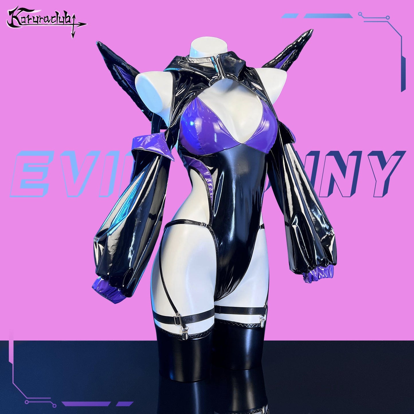 Only $39.99 – Limited to 30 Sets Cosplay Evil Bunny Lingerie 30 Sets Only KO86