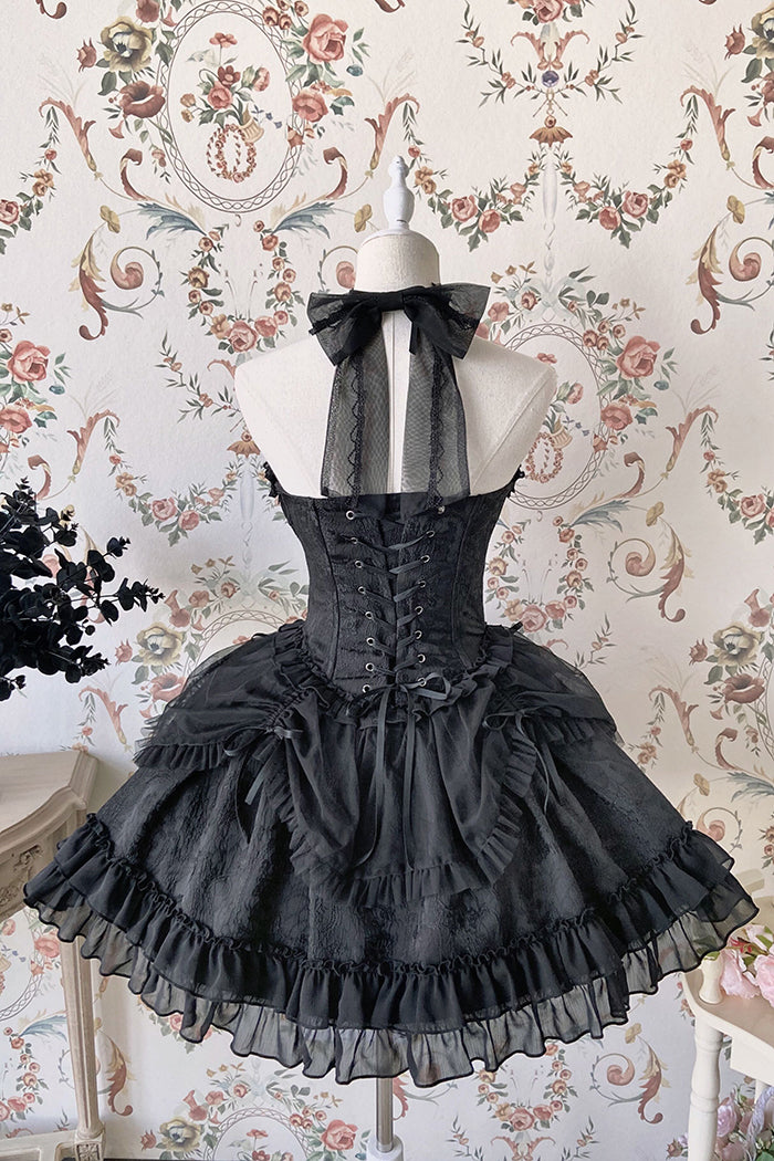 lolita halterneck dress  PL53157