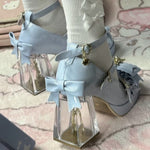 Bear High Heel Lolita Princess Shoes PL53779