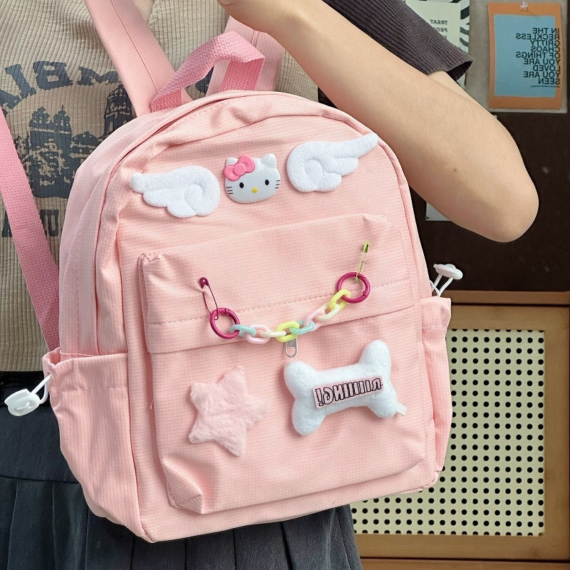 Cute Cat Wings Backpack PL53737