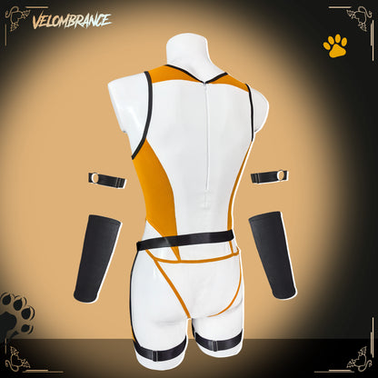 Pre-Order Puppy Femboy Bodysuit Set (5-Piece Set) AS74