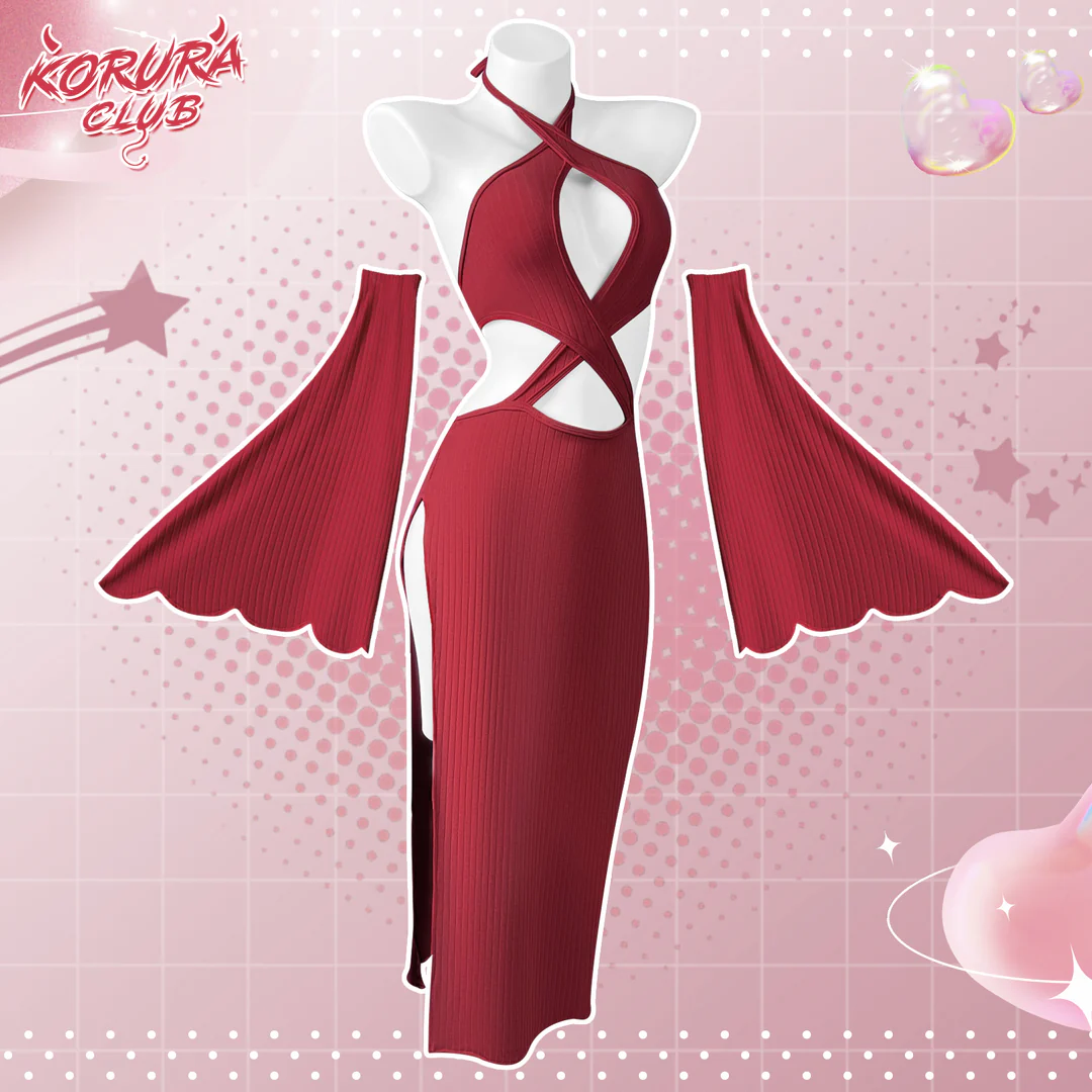 Pre-sale BLACK MIRAGE DRESS SR10