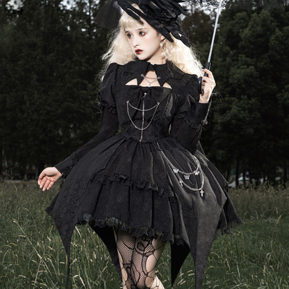 Gothic dark lolita dress OP dress PA20269