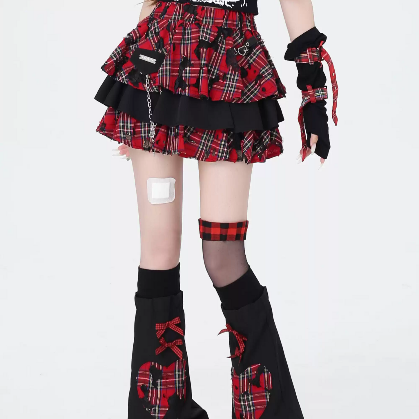 Subculture Plaid Cake Skirt PA20134