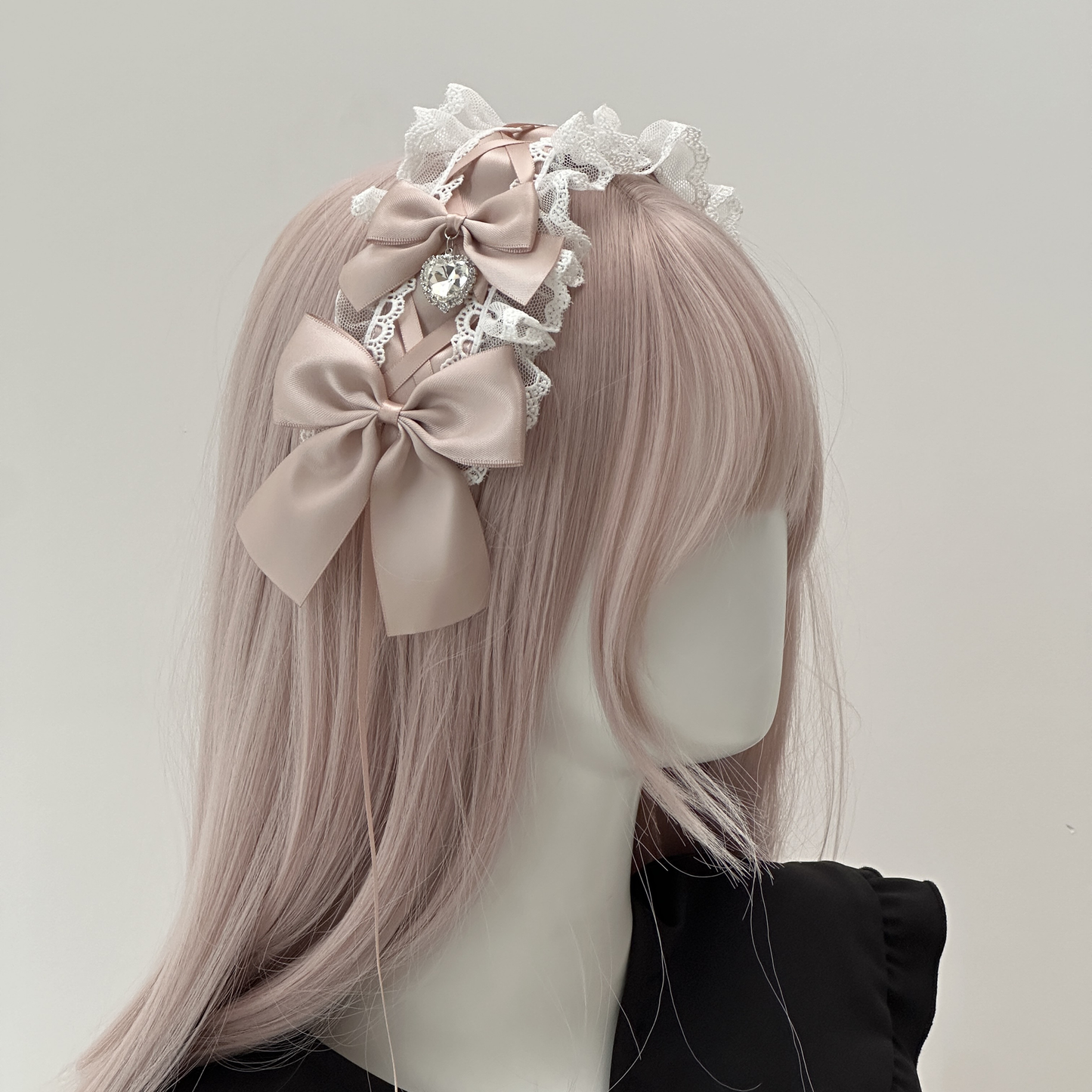 Heart Pendant Bow Headdress PA20198
