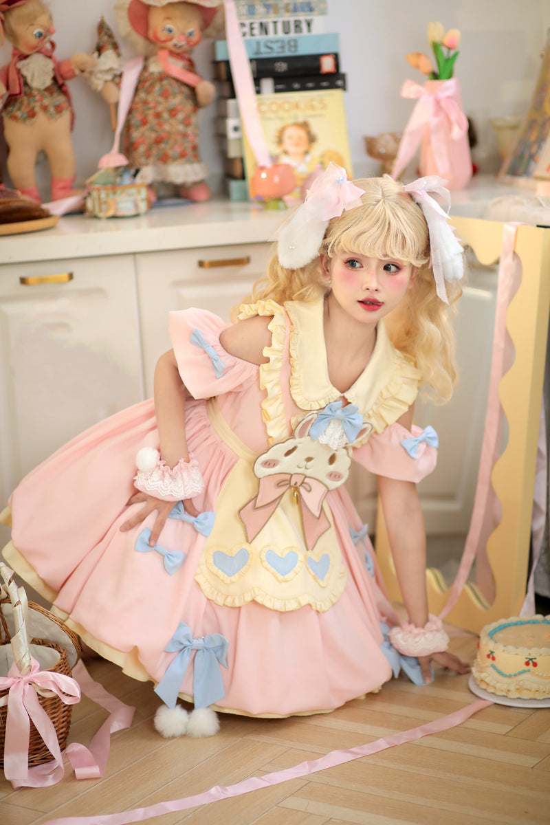 Lolita Cute Bunny Dress PL53216