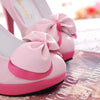 fashion bow high heels PL53156