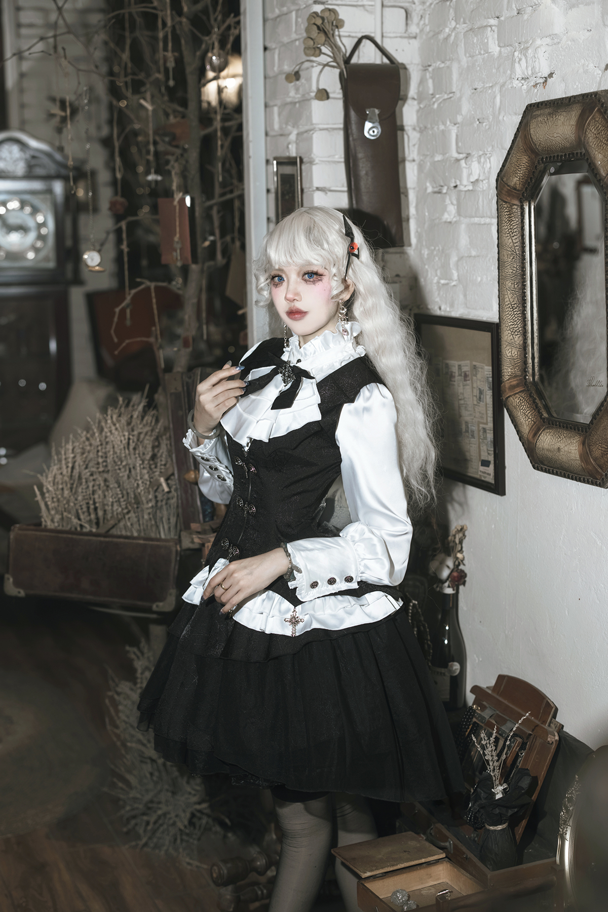 Dark Gothic Lolita Dress Set PA20300
