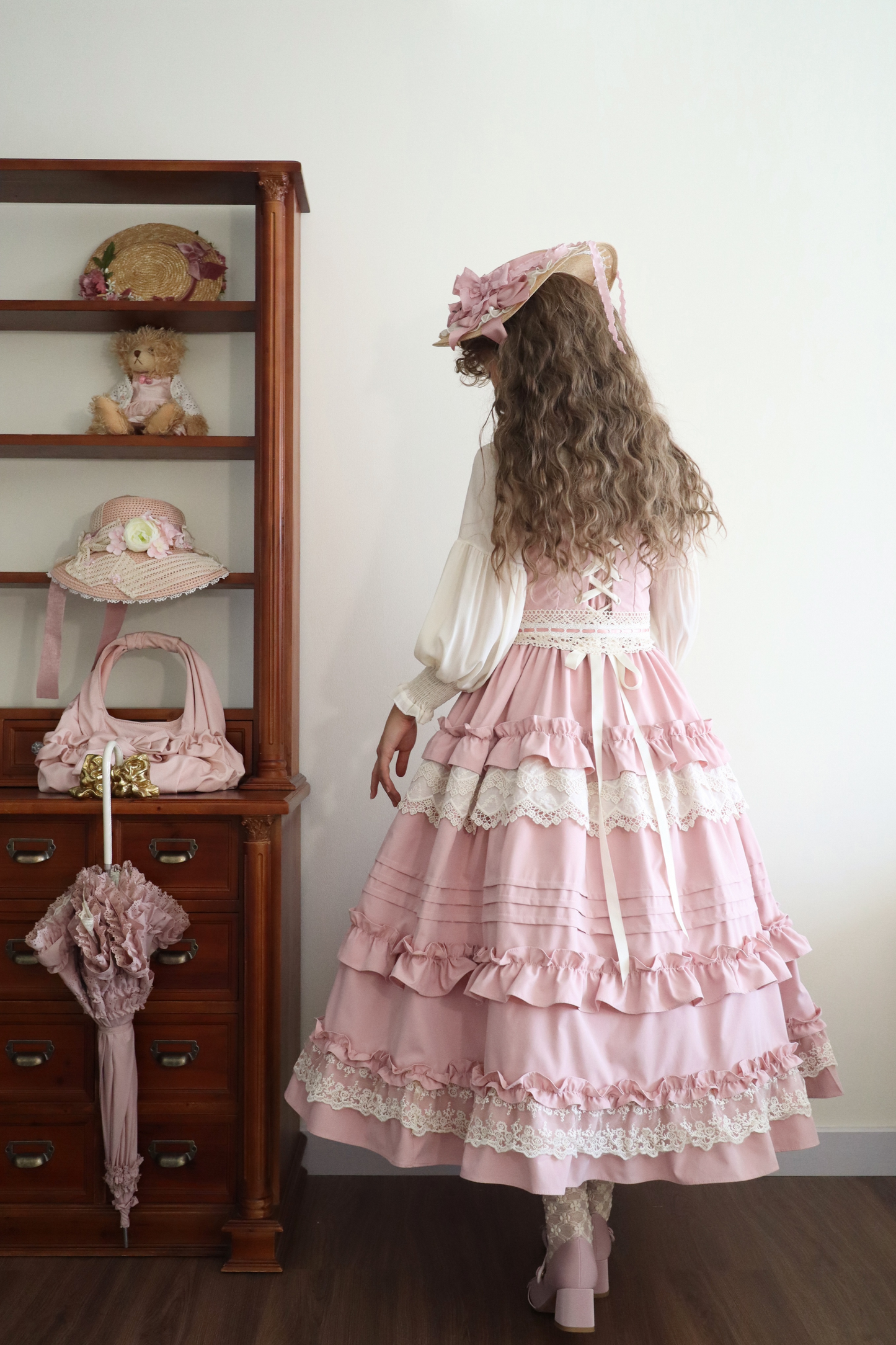 jsk suspender dress lolita skirt PA20233