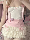 Sweet Bow Lace Suit PA10128