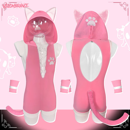 Cat bodysuit (3-Piece Set） AS43